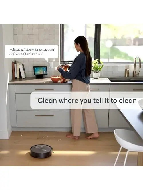 Self-Emptying Robot Vacuum with Obstacle Avoidance and Smart Mapping, 60-Day Auto Empty