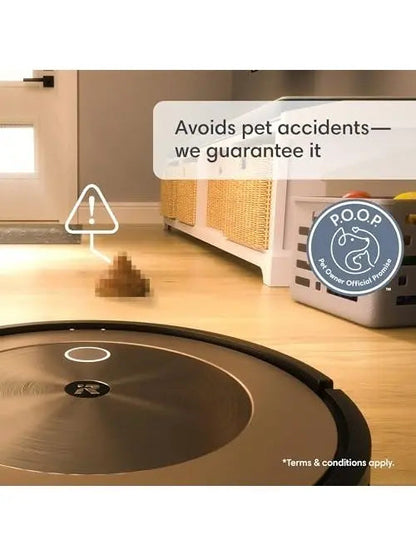 Self-Emptying Robot Vacuum with Obstacle Avoidance and Smart Mapping, 60-Day Auto Empty