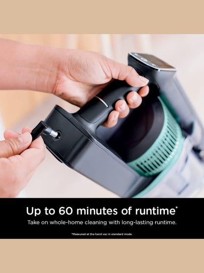 Cordless Vacuum with PowerFins, Self-Cleaning Brushroll, HEPA Filter and Accessories, 60 Min Runtime