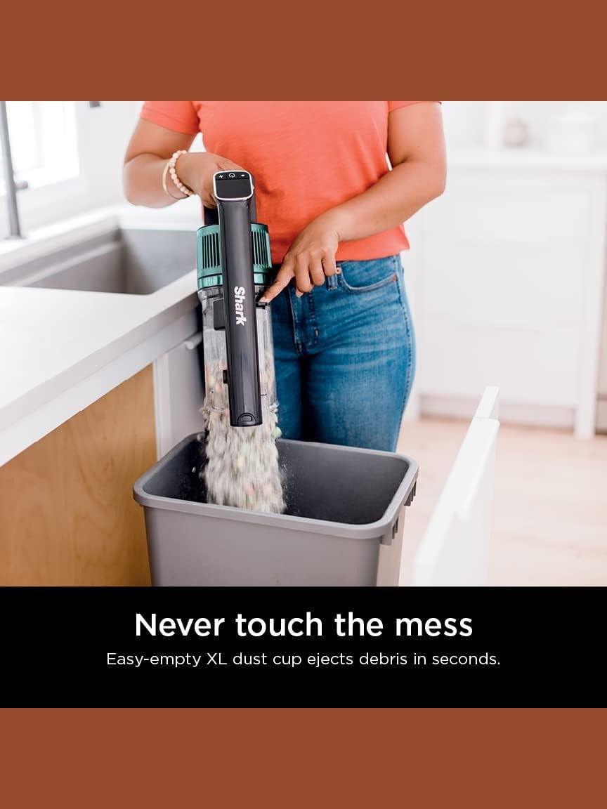 Cordless Vacuum with PowerFins, Self-Cleaning Brushroll, HEPA Filter and Accessories, 60 Min Runtime