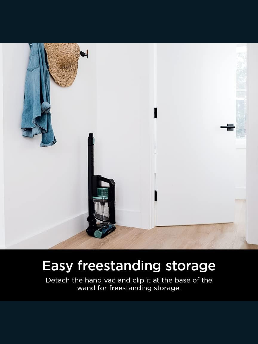 Cordless Vacuum with PowerFins, Self-Cleaning Brushroll, HEPA Filter and Accessories, 60 Min Runtime