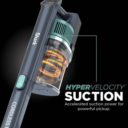 Cordless Vacuum with PowerFins, Self-Cleaning Brushroll, HEPA Filter and Accessories, 60 Min Runtime