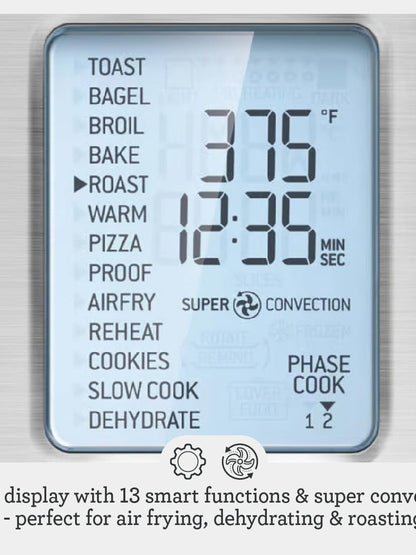 Smart Air Fryer Pro Convection Oven Stainless Steel