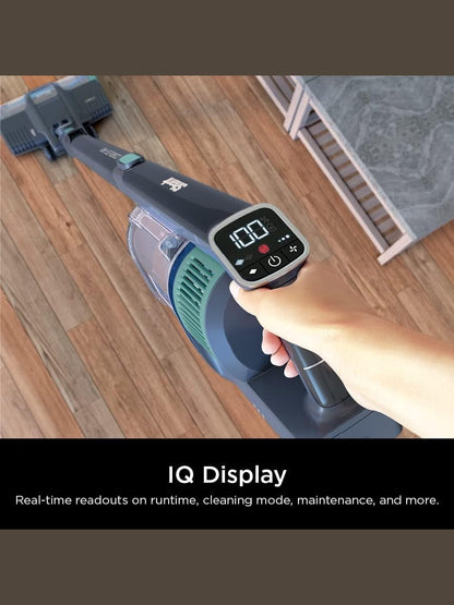 Cordless Vacuum with PowerFins, Self-Cleaning Brushroll, HEPA Filter and Accessories, 60 Min Runtime