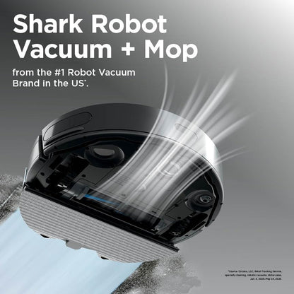 Robot Vacuum and Mop with Self-Empty HEPA Base, Sonic Mopping, Home Mapping, CleanEdge, for Pet Hair