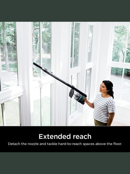 Cordless Vacuum with PowerFins, Self-Cleaning Brushroll, HEPA Filter and Accessories, 60 Min Runtime