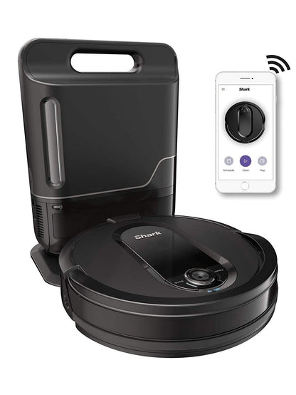 Robot Vacuum and Mop with Self-Empty HEPA Base, Sonic Mopping, Home Mapping, CleanEdge, for Pet Hair
