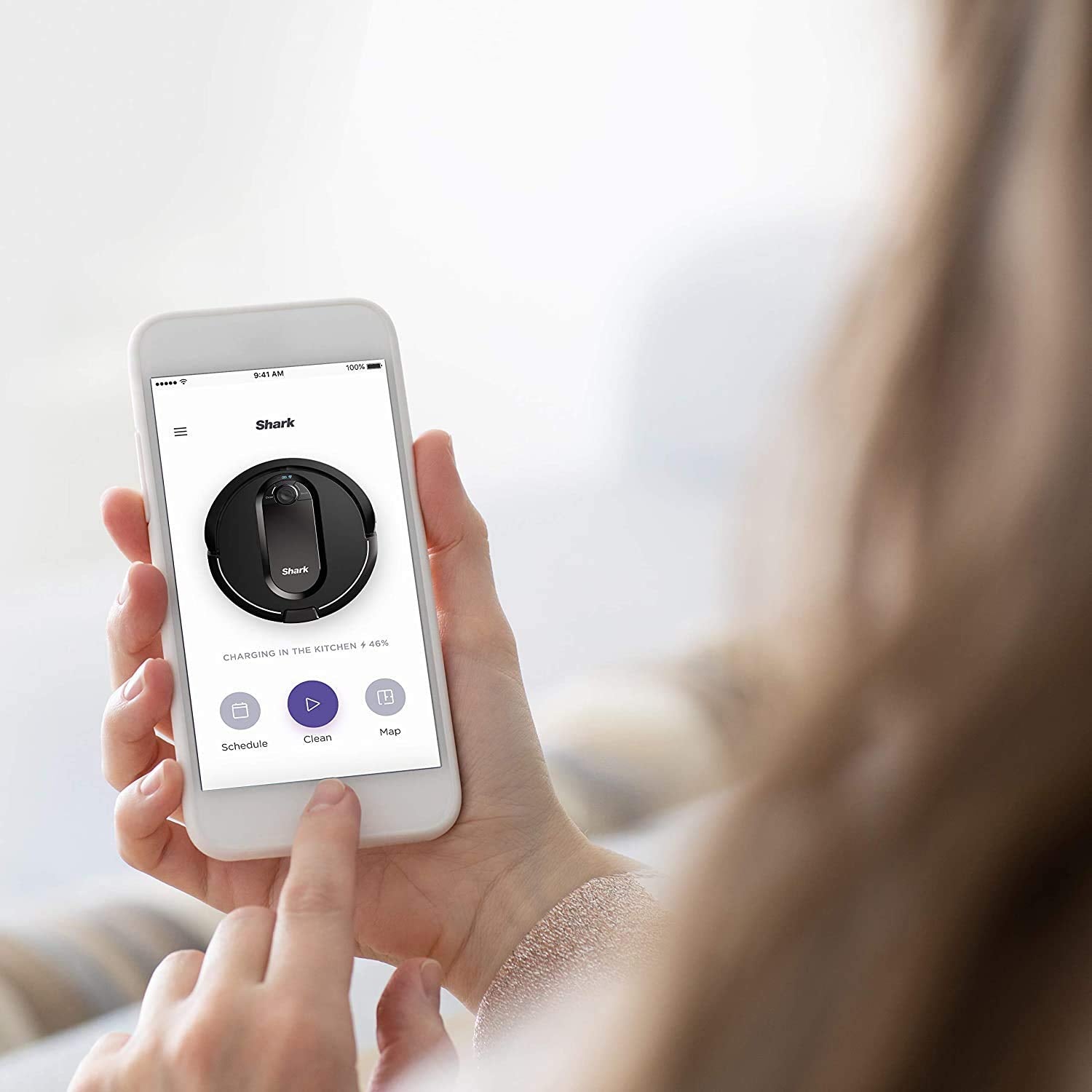 Robot Vacuum and Mop with Self-Empty HEPA Base, Sonic Mopping, Home Mapping, CleanEdge, for Pet Hair