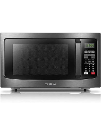 Countertop Microwave Oven 1.2 Cu Ft with Smart Sensor 1100W Black