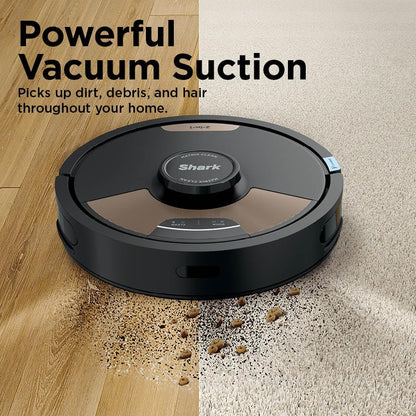 Robot Vacuum and Mop with Self-Empty HEPA Base, Sonic Mopping, Home Mapping, CleanEdge, for Pet Hair