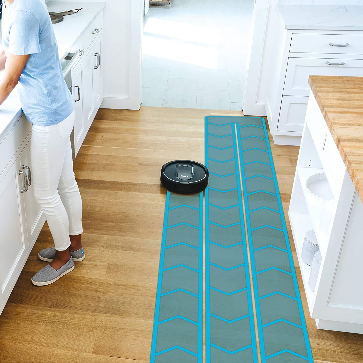 Robot Vacuum and Mop with Self-Empty HEPA Base, Sonic Mopping, Home Mapping, CleanEdge, for Pet Hair