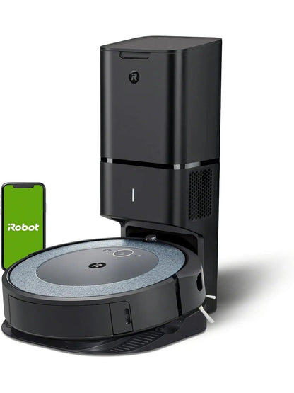 Self-Emptying Robot Vacuum with Smart Mapping for Pet Hair and Carpets, 60-Day Auto Empty