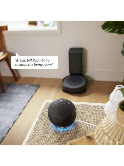 Self-Emptying Robot Vacuum with Smart Mapping for Pet Hair and Carpets, 60-Day Auto Empty