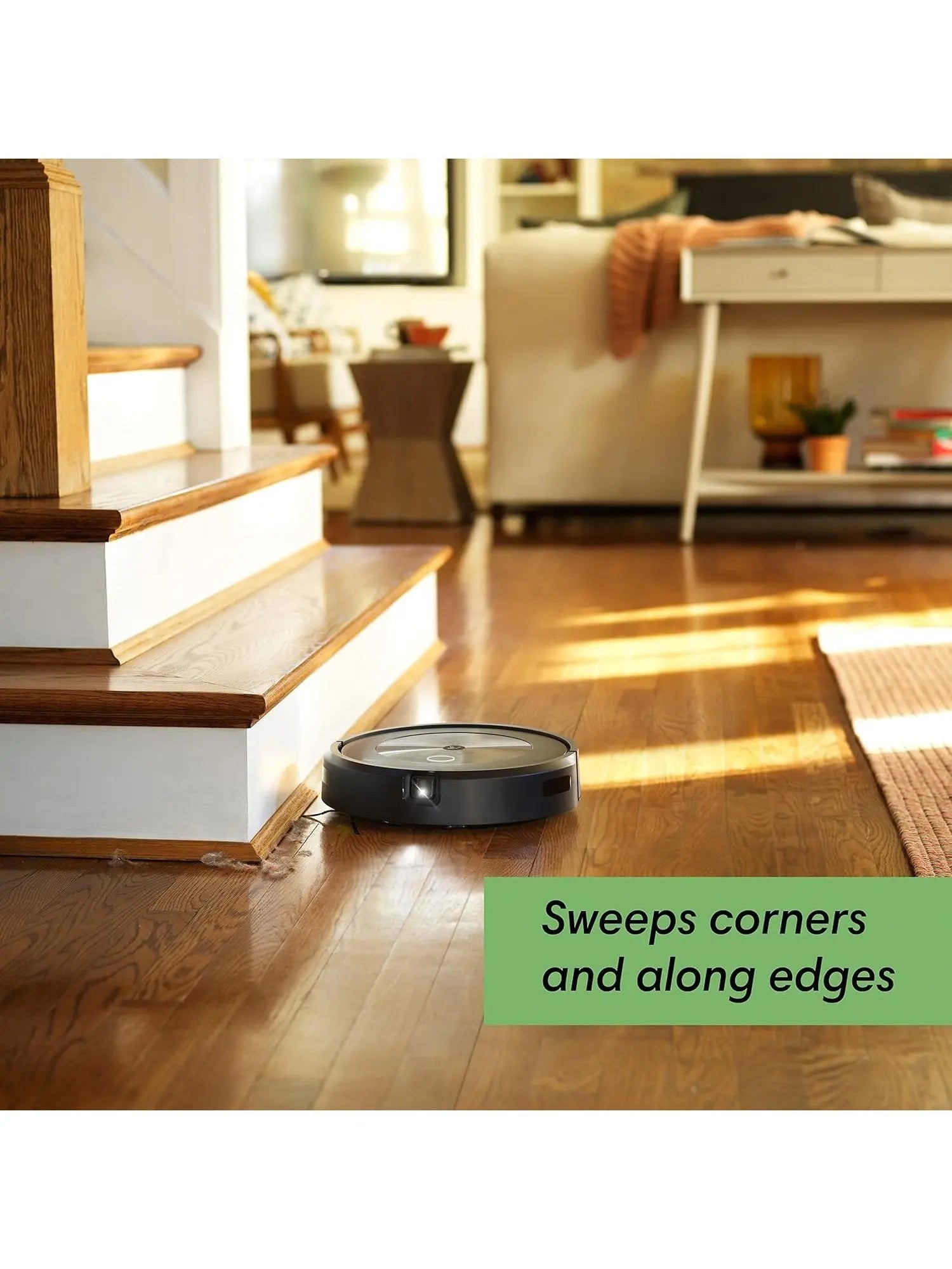 Wi-Fi Robot Vacuum with Smart Mapping and Obstacle Avoidance for Pet Hair, Carpets, and Hard Floors