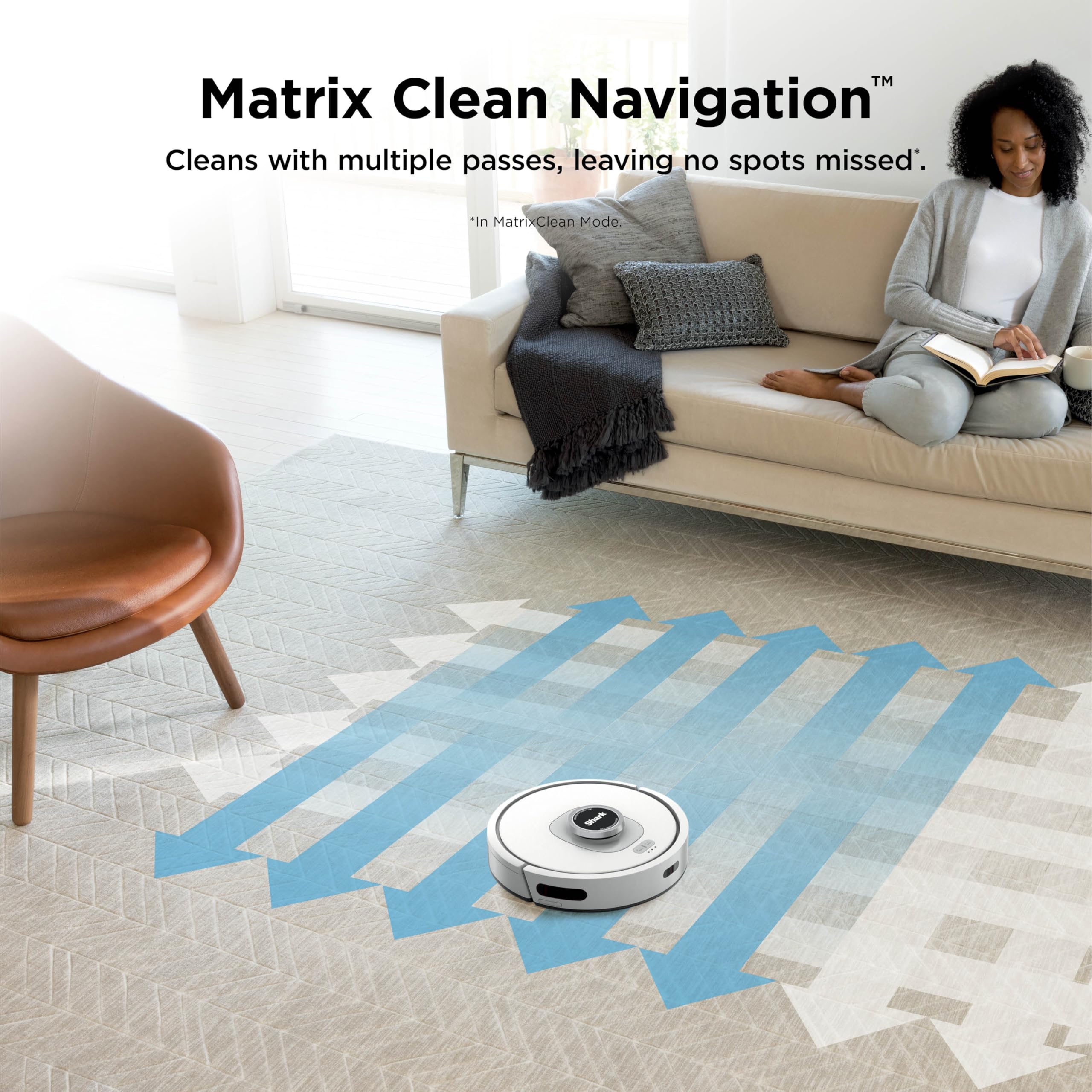 Robot Vacuum and Mop with Self-Empty HEPA Base, Sonic Mopping, Home Mapping, CleanEdge, for Pet Hair