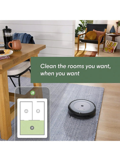 Self-Emptying Robot Vacuum with Smart Mapping for Pet Hair and Carpets, 60-Day Auto Empty