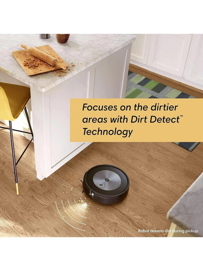 Wi-Fi Robot Vacuum with Smart Mapping and Obstacle Avoidance for Pet Hair, Carpets, and Hard Floors