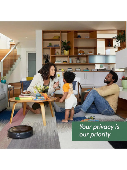 Wi-Fi Robot Vacuum with Smart Mapping and Obstacle Avoidance for Pet Hair, Carpets, and Hard Floors