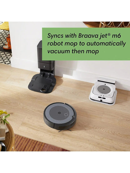 Self-Emptying Robot Vacuum with Smart Mapping for Pet Hair and Carpets, 60-Day Auto Empty