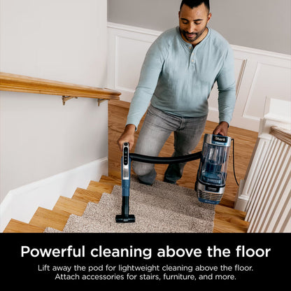 Upright Vacuum with DuoClean PowerFins and Self-Cleaning Brush